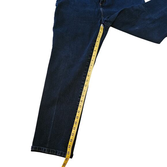 Gloria Vanderbilt Amanda Stretch straight leg Denim Jeans Size 16 - Picture 6 of 6